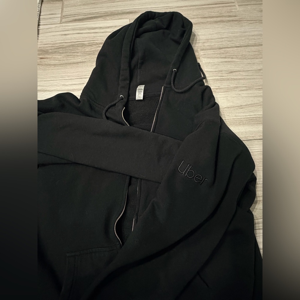 Uber swag zip up hoodie